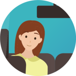 Chauffeur VTC avec cliente- Miniature