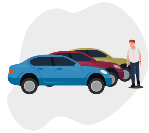 Chauffeur VTC avec voitures